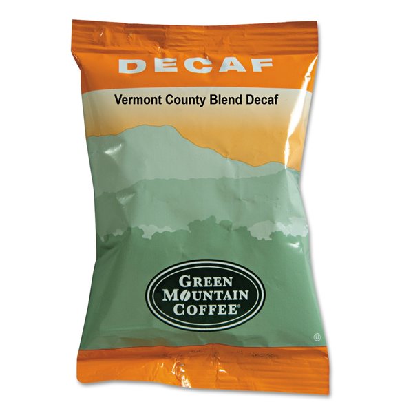 Green Mountain Coffee Vermont Country Blend Decaf Coffee Fraction Packs, 2.2oz, PK50 PK 5161